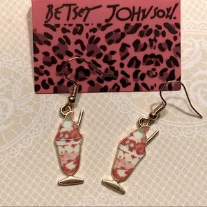 Betsey Johnson Style - Ice Cream Drop Earrings